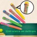 dazzling toys Shuttle Pens 1 Dozen Prettily Designed Colored Shuttle Pen B00NMN3QF8